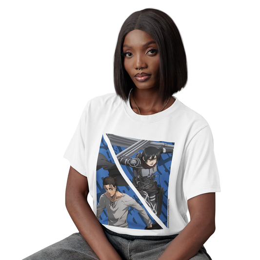 Attack on Titan Final Season - "Eren Jeager & Mikasa Ackerman" T-shirt